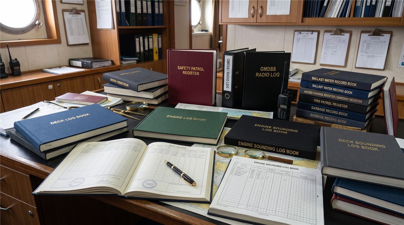 Ship Log Books sample work 1